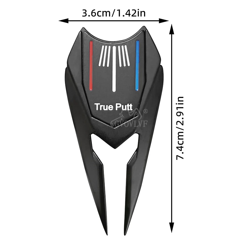 Elevate Your Game with Our Premium Metal Golf Divot Tool & Ball Markers - Stylish Black & White Colors for Every Golfer