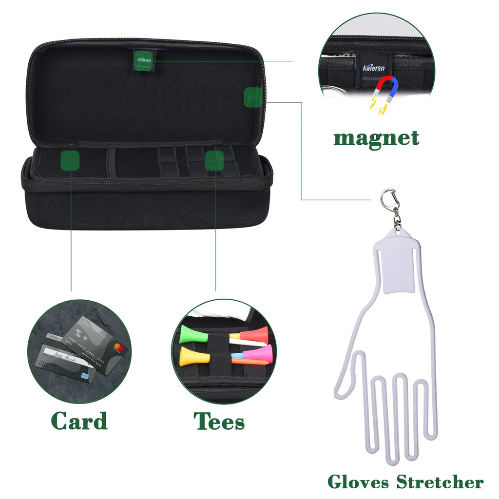 Ultimate Golf Bag Organizer: Water-Resistant Hard Case for All Your Golf Essentials