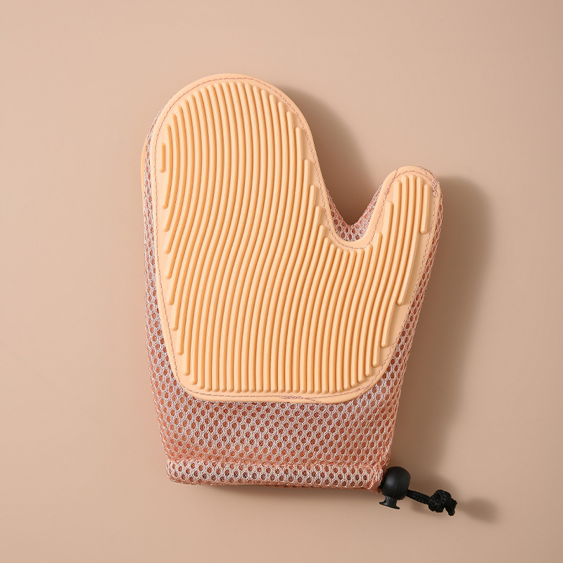 2-in-1 Pet Hair Removal Gloves — Mesh + TPR Brush