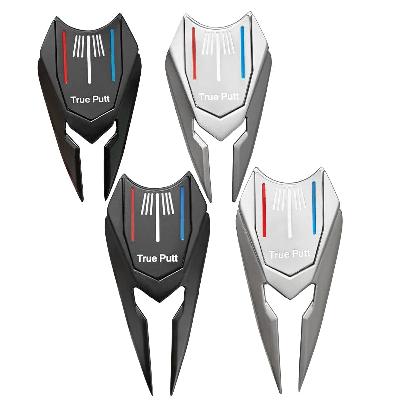 Elevate Your Game with Our Premium Metal Golf Divot Tool & Ball Markers - Stylish Black & White Colors for Every Golfer