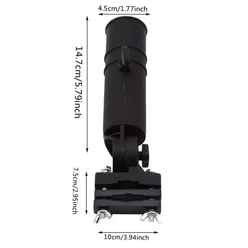 Universal Adjustable Golf Cart Umbrella Holder - Perfect for Golf Trolleys, Baby Prams, and Wheelchairs