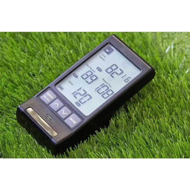 Elevate Your Game with the HS 130-A Portable Golf Launch Monitor - Accurate Club & Ball Speed Measurements, Smash Factor, and Distance Tracking