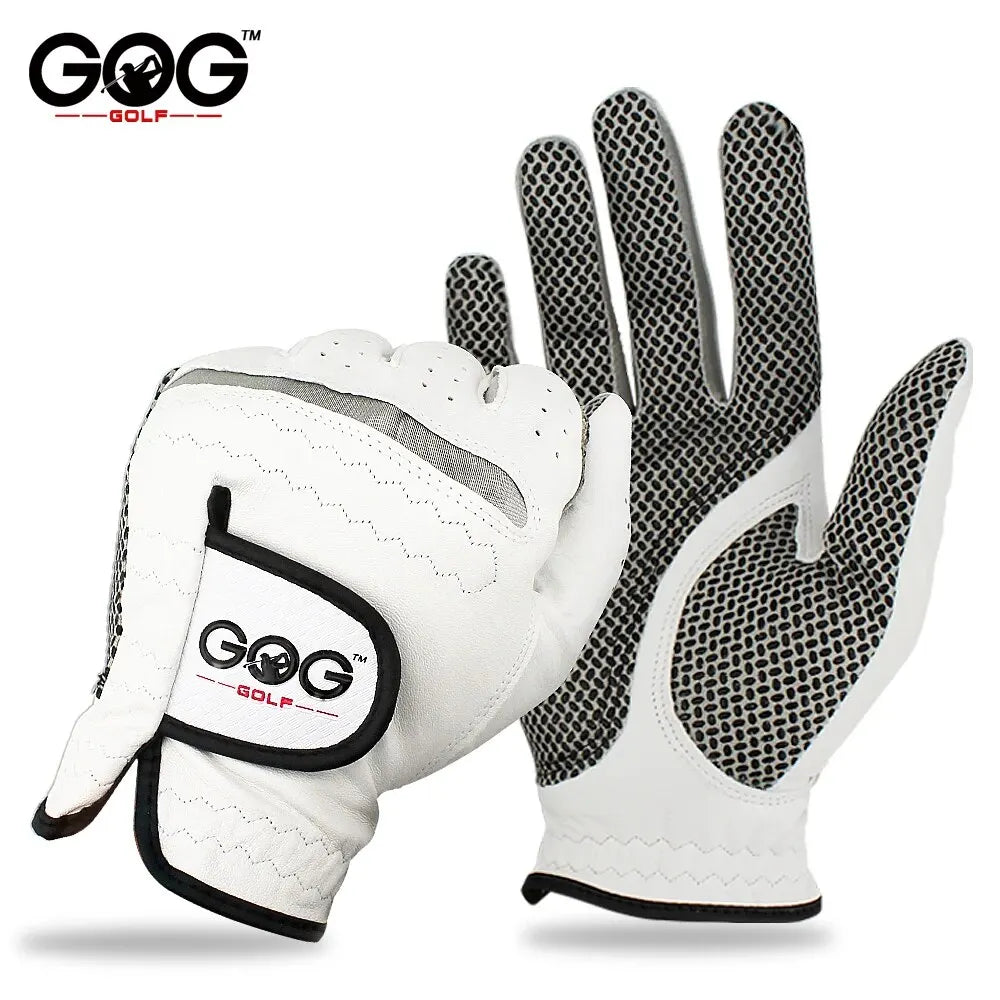 Elevate Your Game with Premium Soft Sheepskin Golf Gloves - Left/Right Hand with Enhanced Grip and Breathability