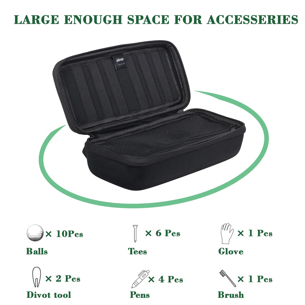 Ultimate Golf Bag Organizer: Water-Resistant Hard Case for All Your Golf Essentials