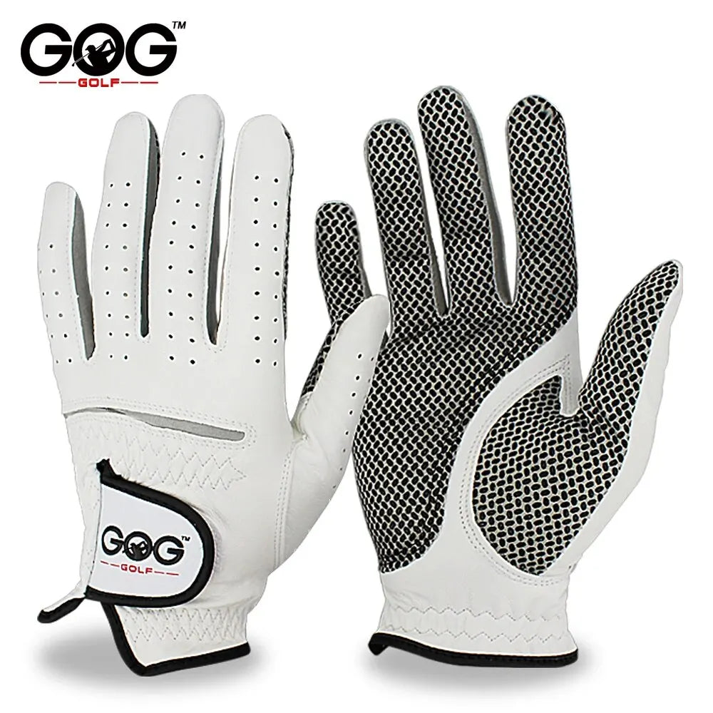 Elevate Your Game with Premium Soft Sheepskin Golf Gloves - Left/Right Hand with Enhanced Grip and Breathability