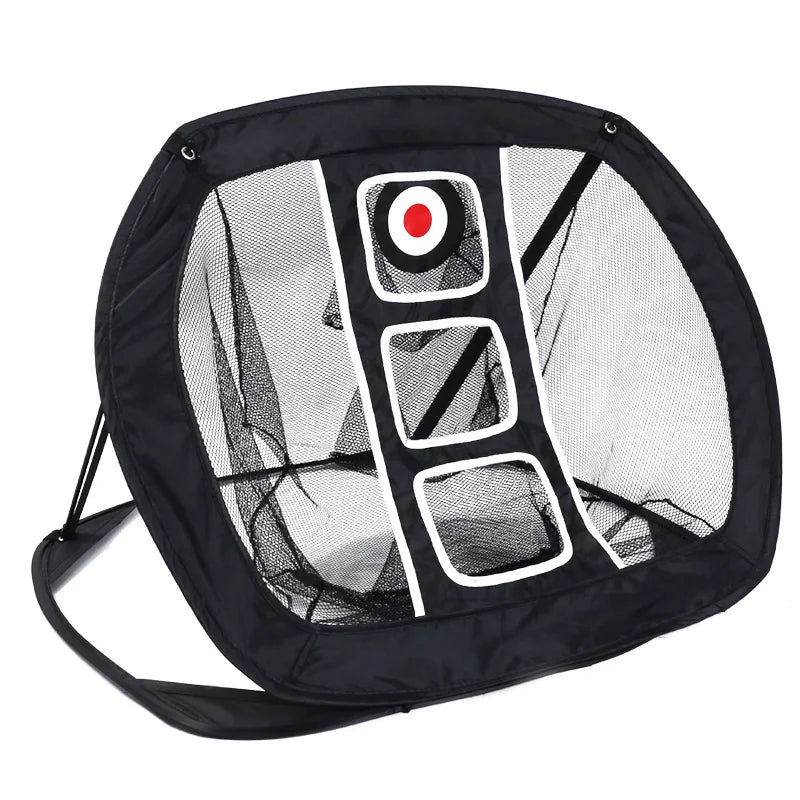Elevate Your Game with Our Portable Nylon Golf Practice Net - Perfect for Indoor and Outdoor Chipping and Pitching Training!