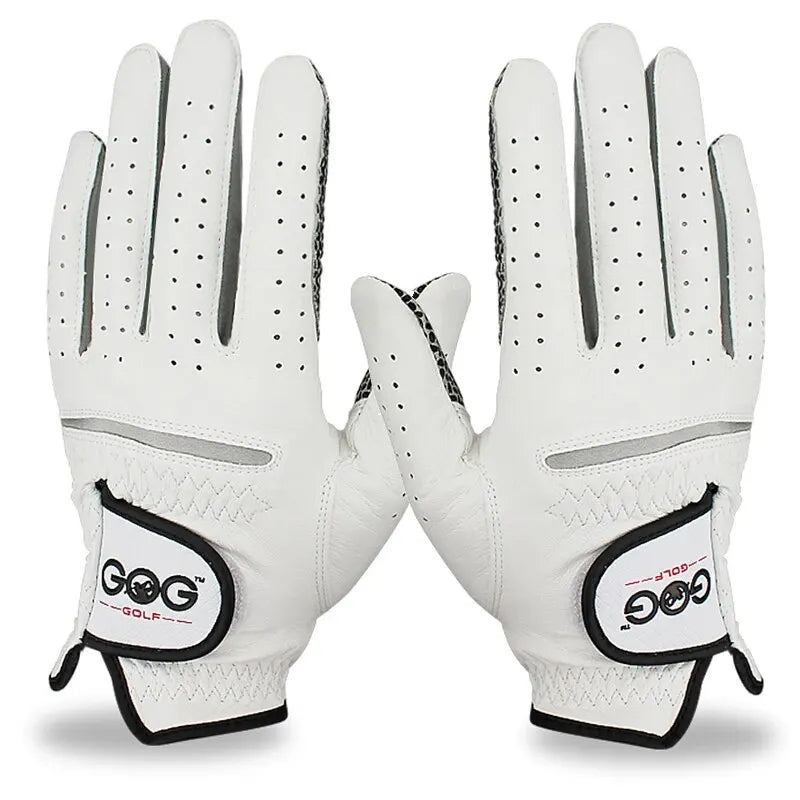 Elevate Your Game with Premium Soft Sheepskin Golf Gloves - Left/Right Hand with Enhanced Grip and Breathability