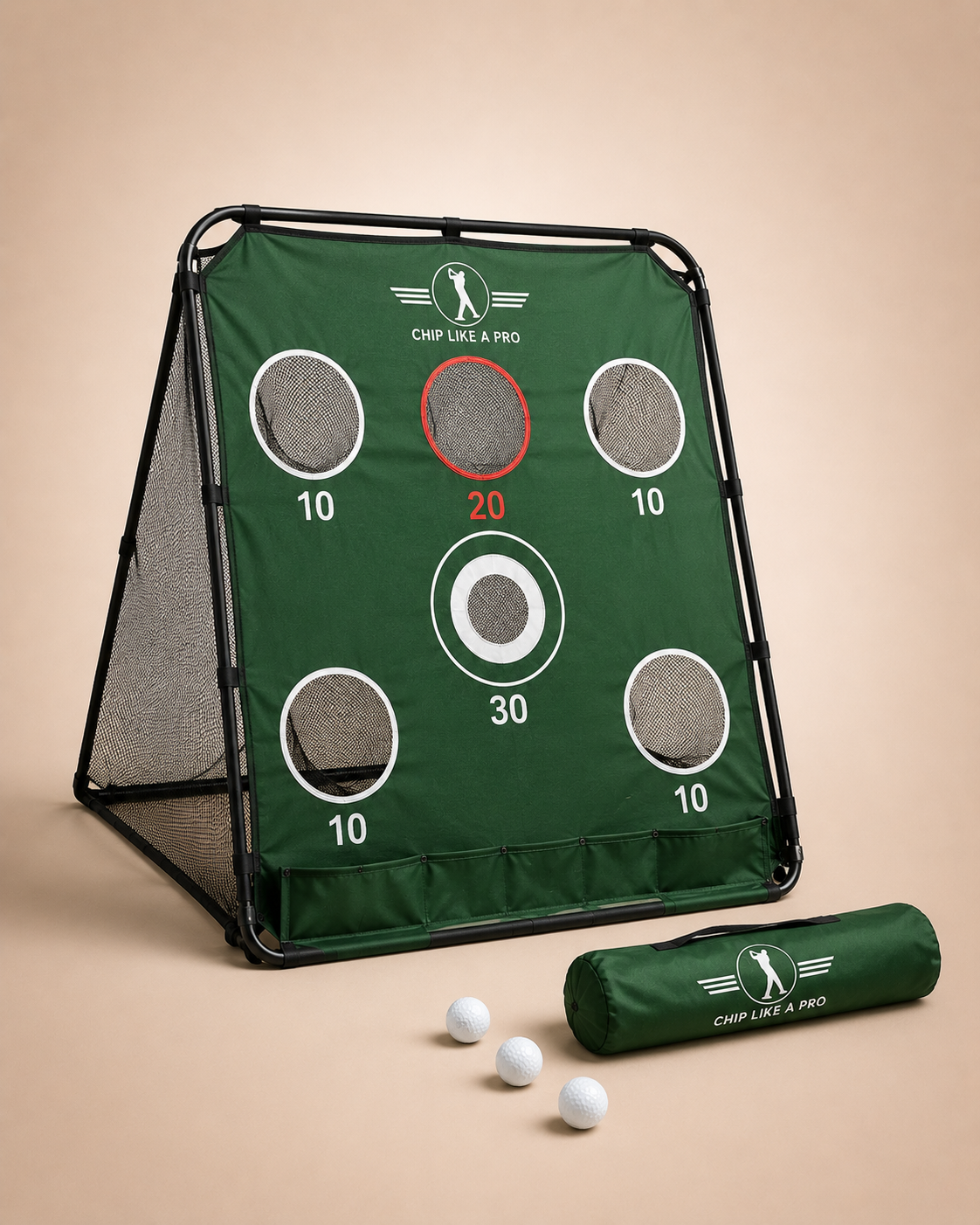 Pop-Up Chipping Net — Train Your Short Game in the Backyard