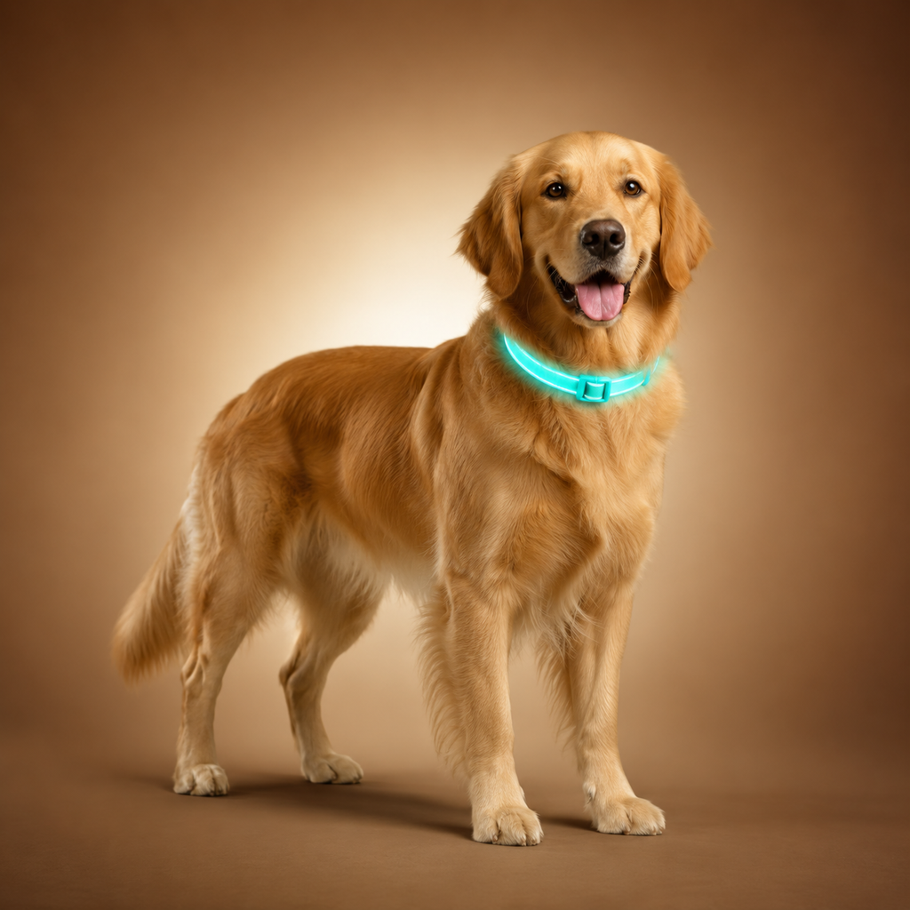 Glow-in-the-Dark Flea & Insect Repellent Pet Collar