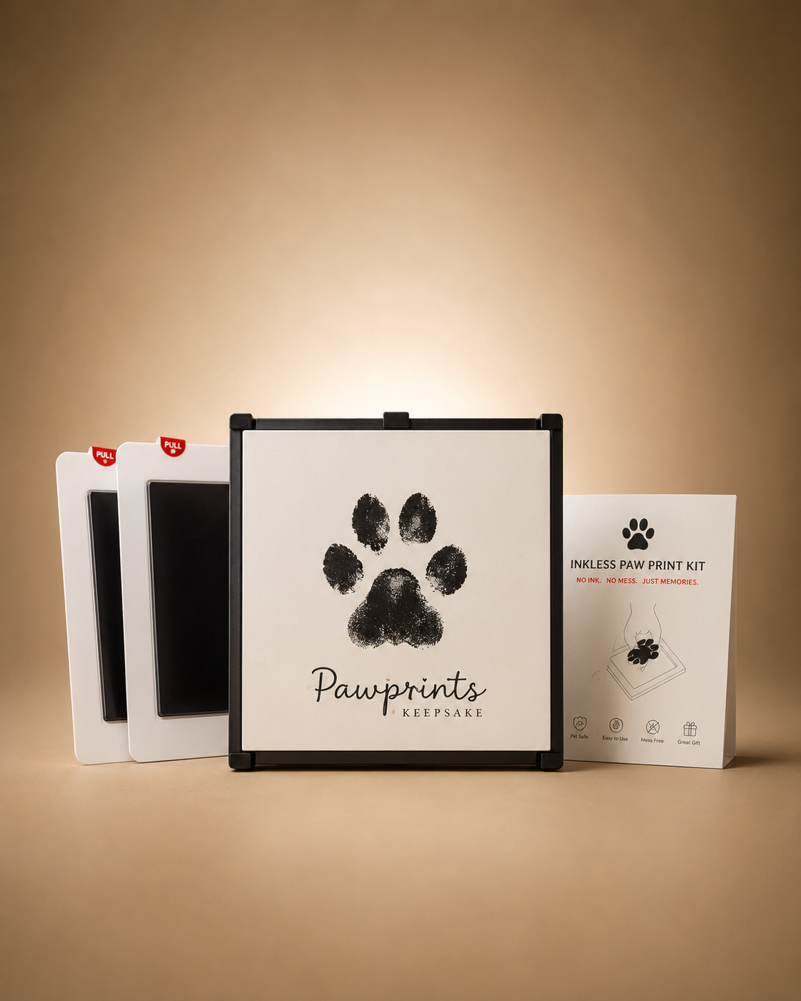 Pet Paw Print Keepsake Kit — Non-Toxic Ink Pad