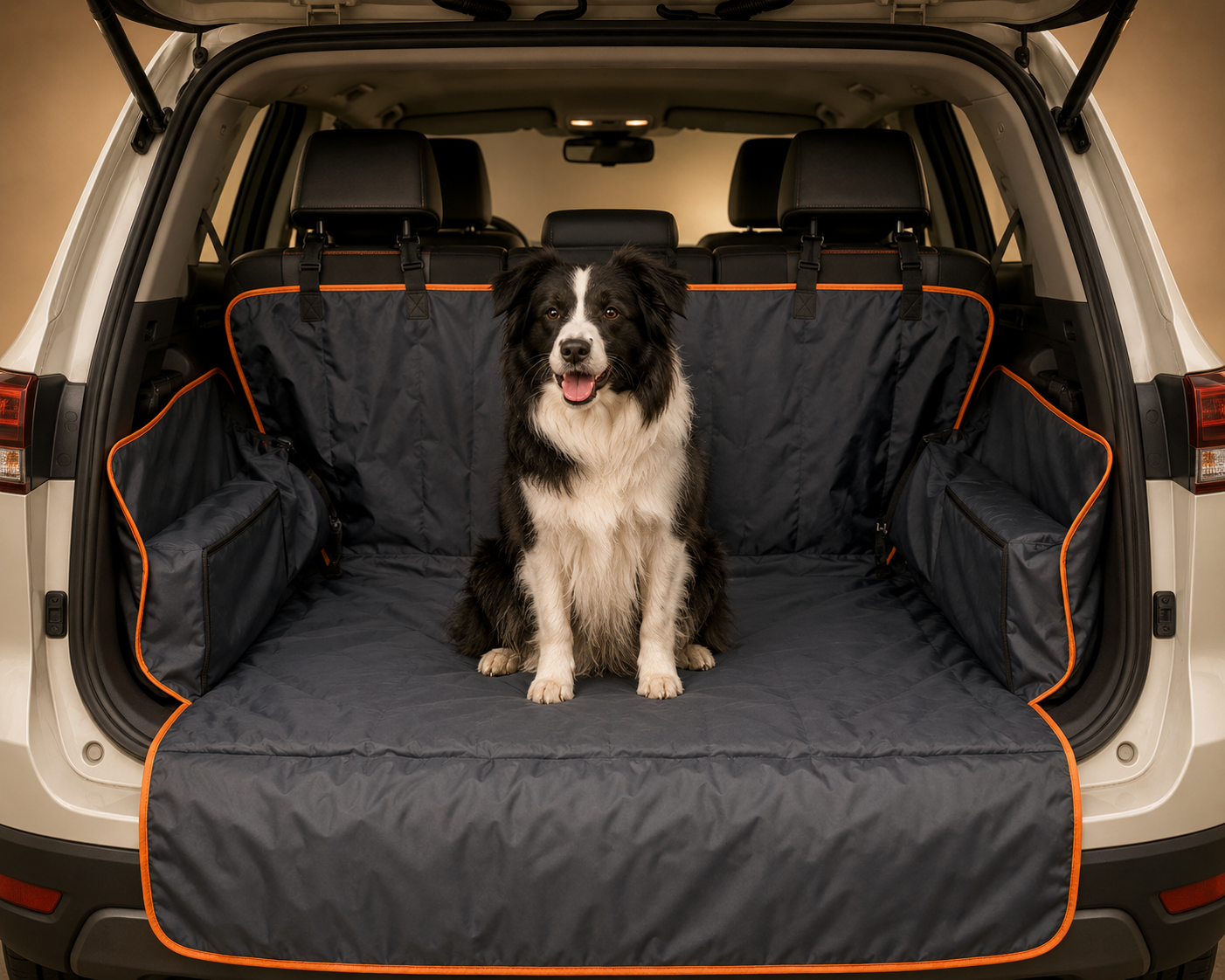 SUV Pet Cargo Liner — Waterproof Trunk Cover for Muddy Paws