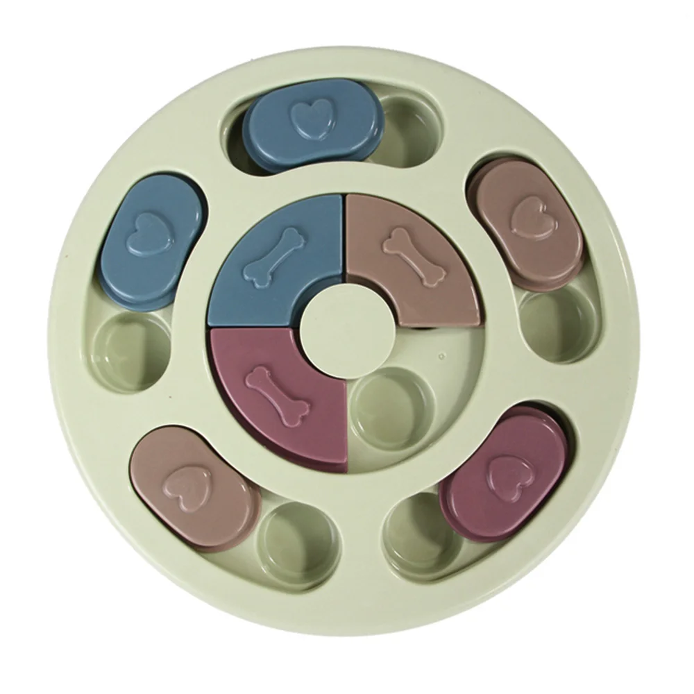 IQ Puzzle Slow Feeder Bowl — Mental Stimulation Toy