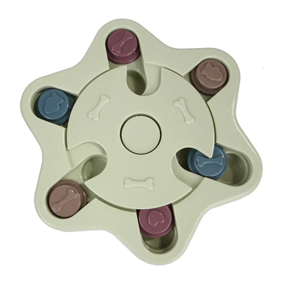 IQ Puzzle Slow Feeder Bowl — Mental Stimulation Toy