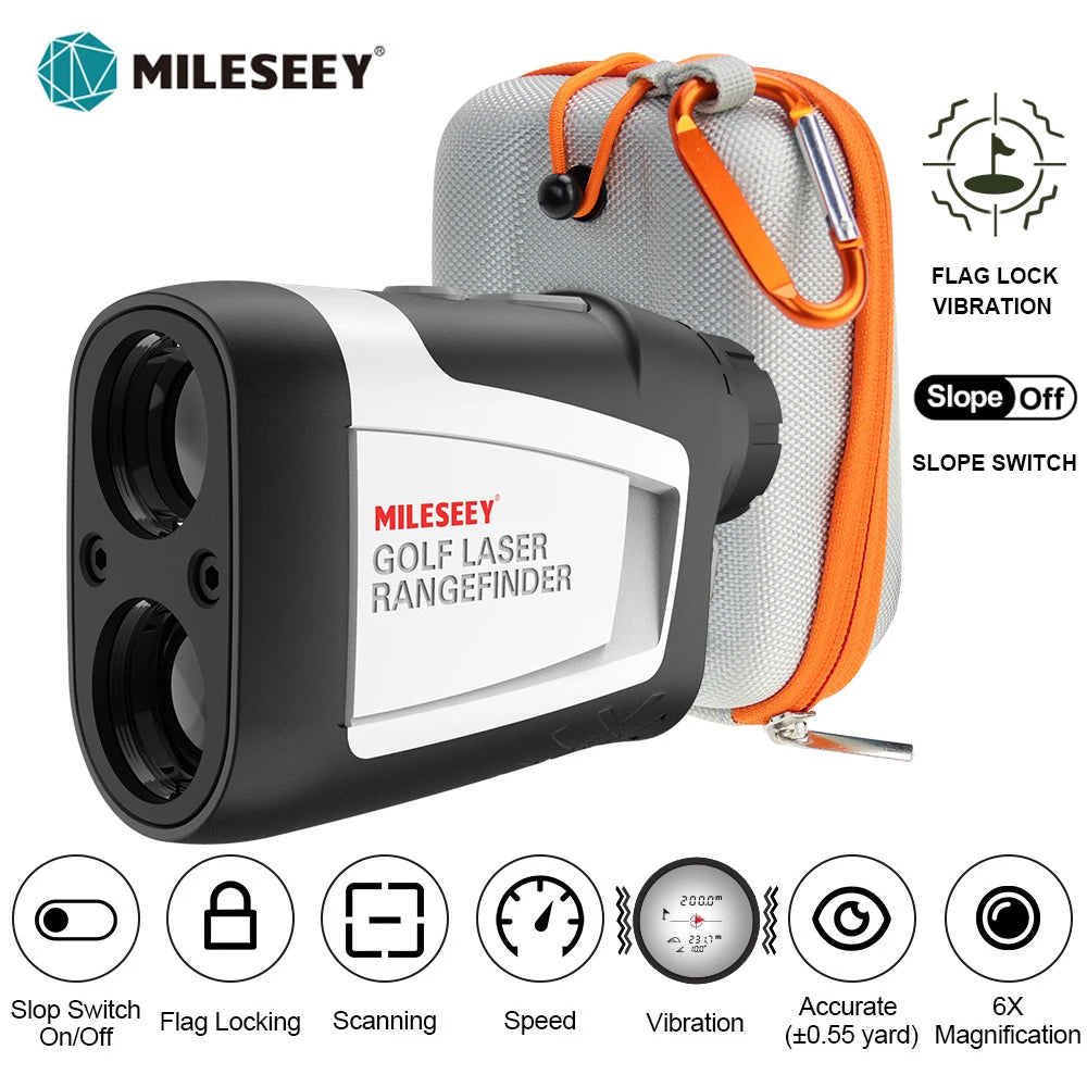 PF210 600M Golf Laser Rangefinder - Precision Distance Measurement for Golf and Hunting