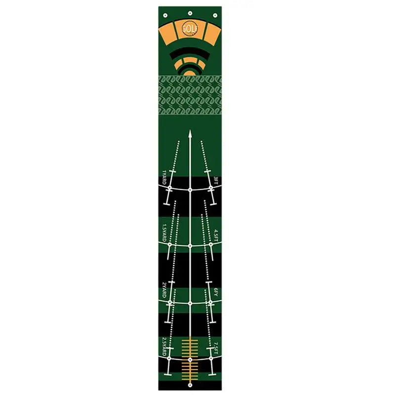 Golf Putting Green Training Mat Portable Golf Putting Mat Golf Training Equipment Indoor Anti-Slip Golf Putting Green Pad