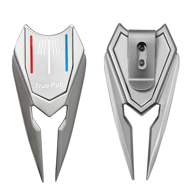 Elevate Your Game with Our Premium Metal Golf Divot Tool & Ball Markers - Stylish Black & White Colors for Every Golfer