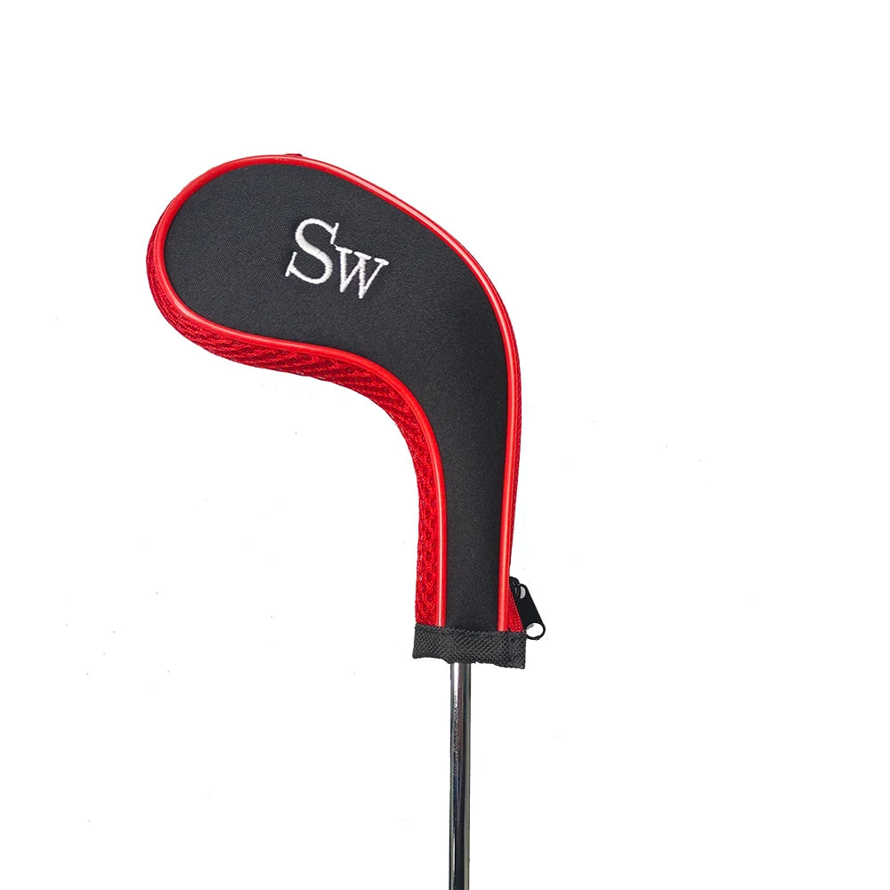 Elevate Your Game with Our 10-Piece Golf Club Head Covers Set - Durable Zipper Protection with Interchangeable Number Tags!