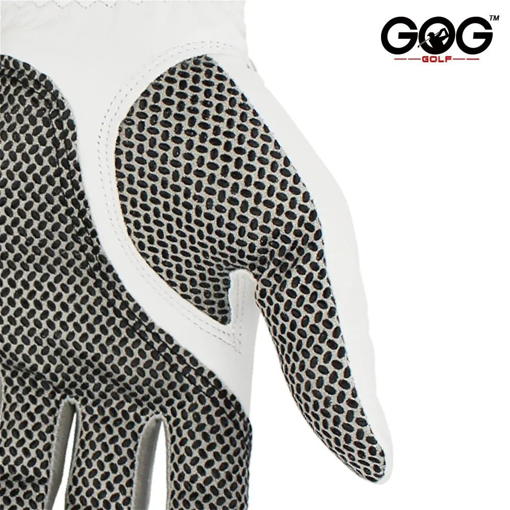 Elevate Your Game with Premium Soft Sheepskin Golf Gloves - Left/Right Hand with Enhanced Grip and Breathability