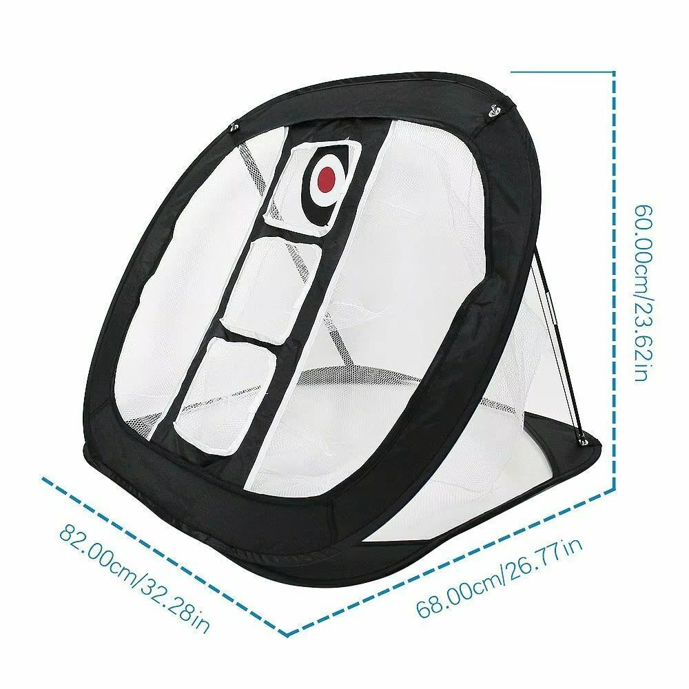 Elevate Your Game with Our Portable Nylon Golf Practice Net - Perfect for Indoor and Outdoor Chipping and Pitching Training!