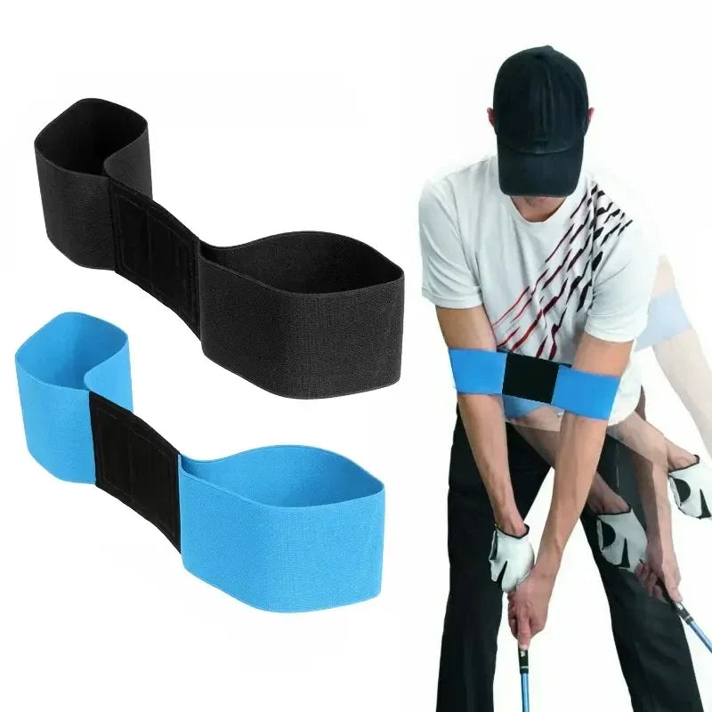 Elevate Your Golf Game with the Professional Elastic Golf Swing Trainer Arm Band for Men and Women - Perfect for Beginners!